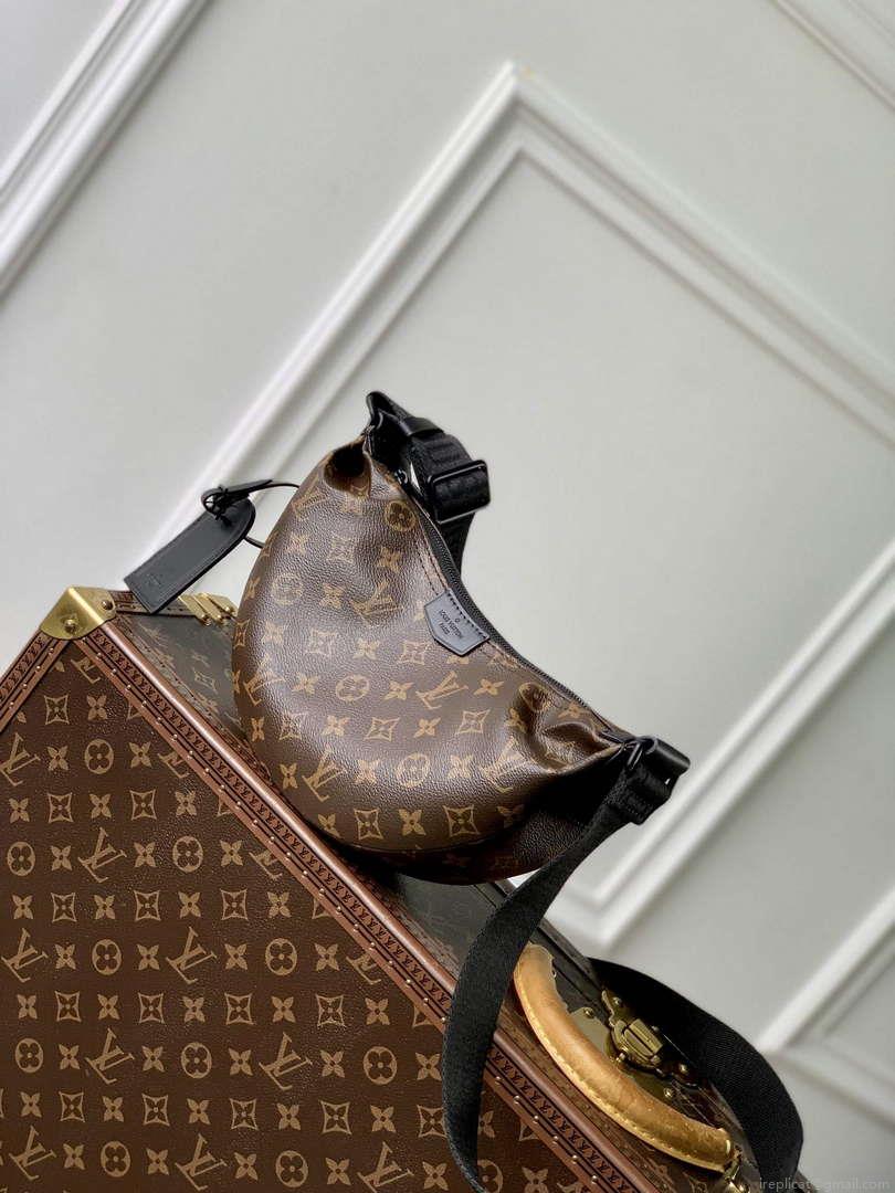 LV M47158 Louis Vuitton Hamac Bag PM Bag Bronw