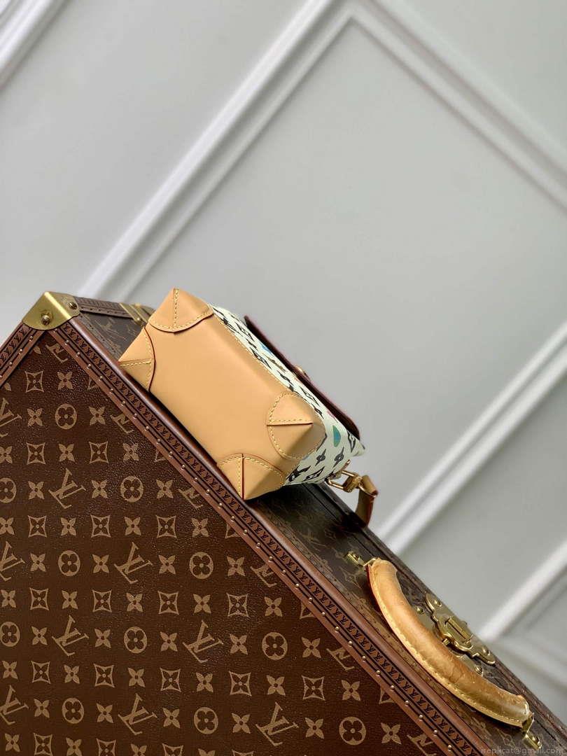 LV M83429 Louis Vuitton Nano Steamer Bag Vanilla