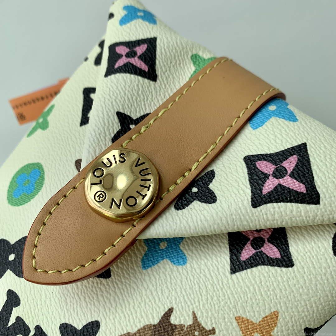 LV M83343 Louis Vuitton Envelope Pouch Bag Vanilla