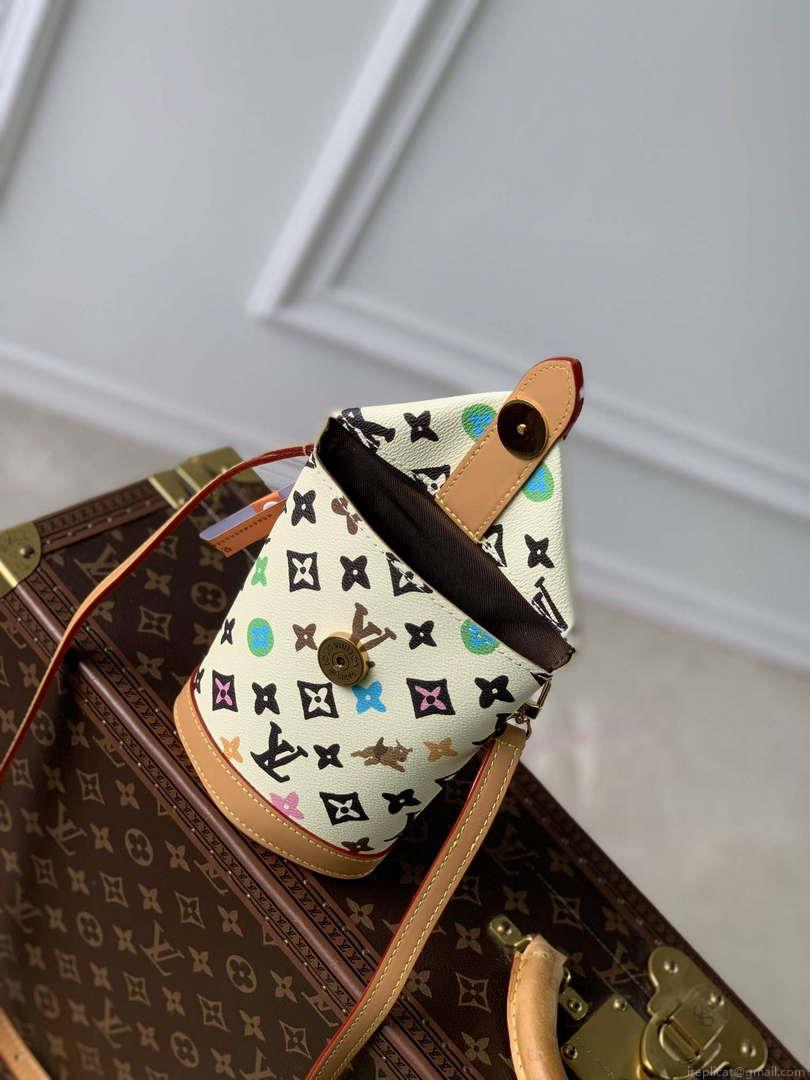 LV M83343 Louis Vuitton Envelope Pouch Bag Vanilla
