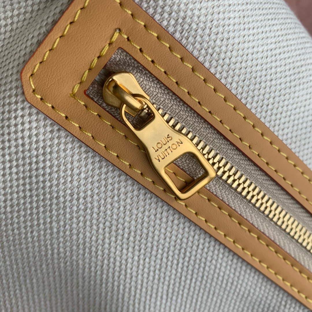 LV N40702 Louis Vuitton Weekend Tote Bag Blue