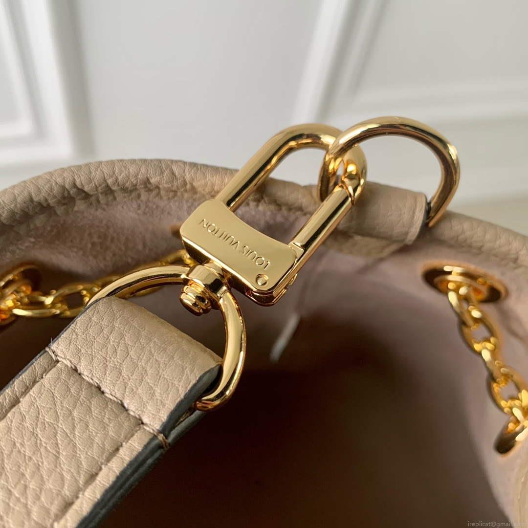 LV M25453 Louis Vuitton LV Bundle Bag Monogram Empreinte Leather Grey/Cream