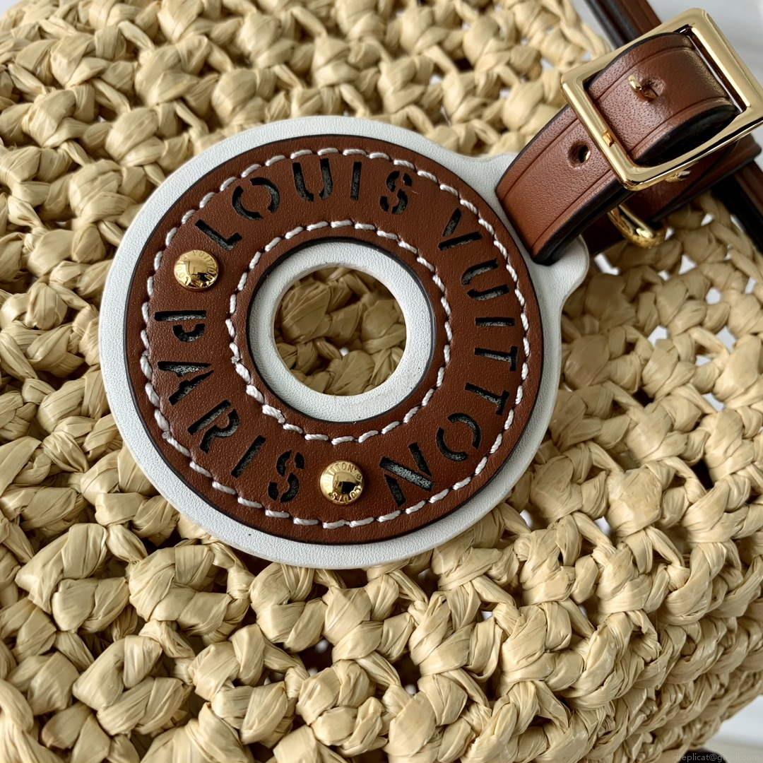 LV M83521 Louis Vuitton Noé Purse Bag Natural / Tan
