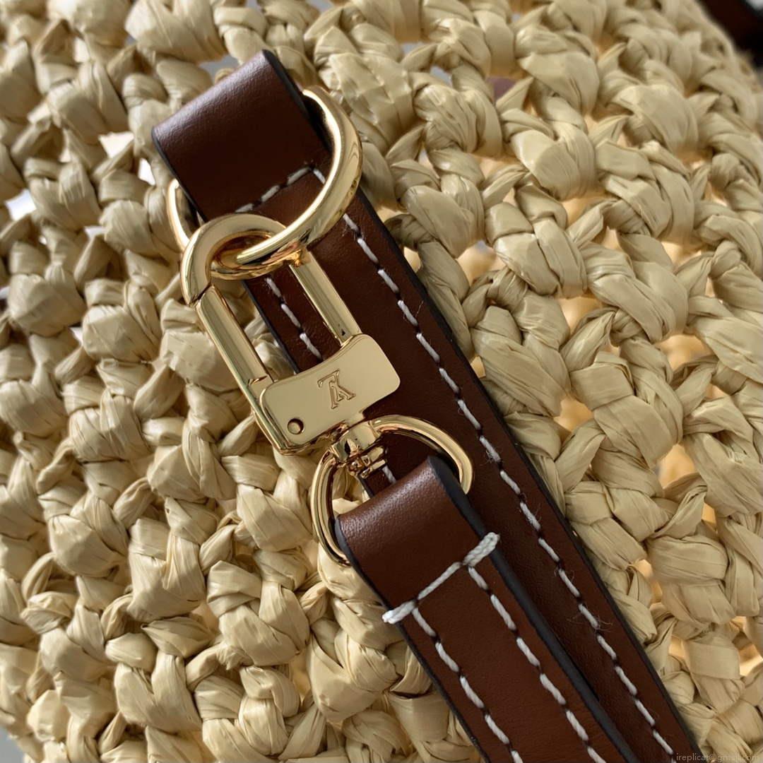 LV M83521 Louis Vuitton Noé Purse Bag Natural / Tan