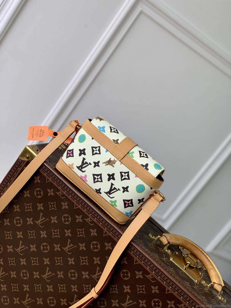 LV M83346 Louis Vuitton Envelope Wearable Wallet Bag Vanilla