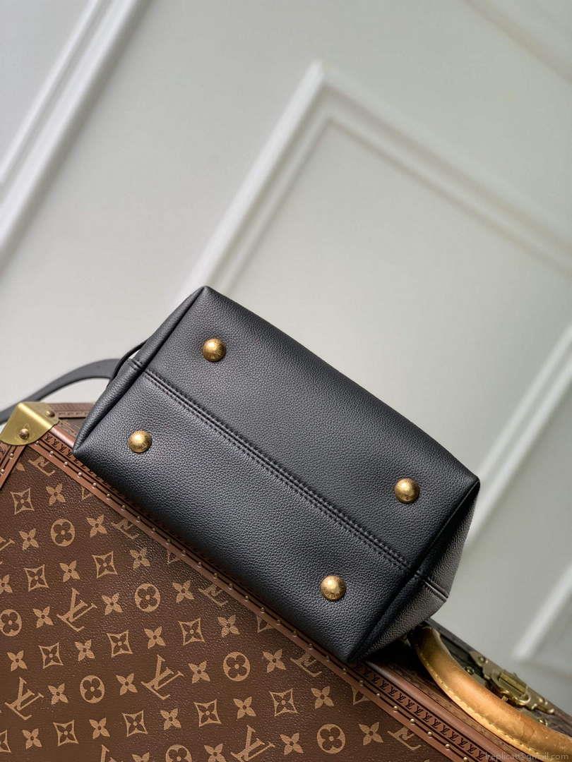 LV M25352 Louis Vuitton Low Key Hobo PM Bag Black