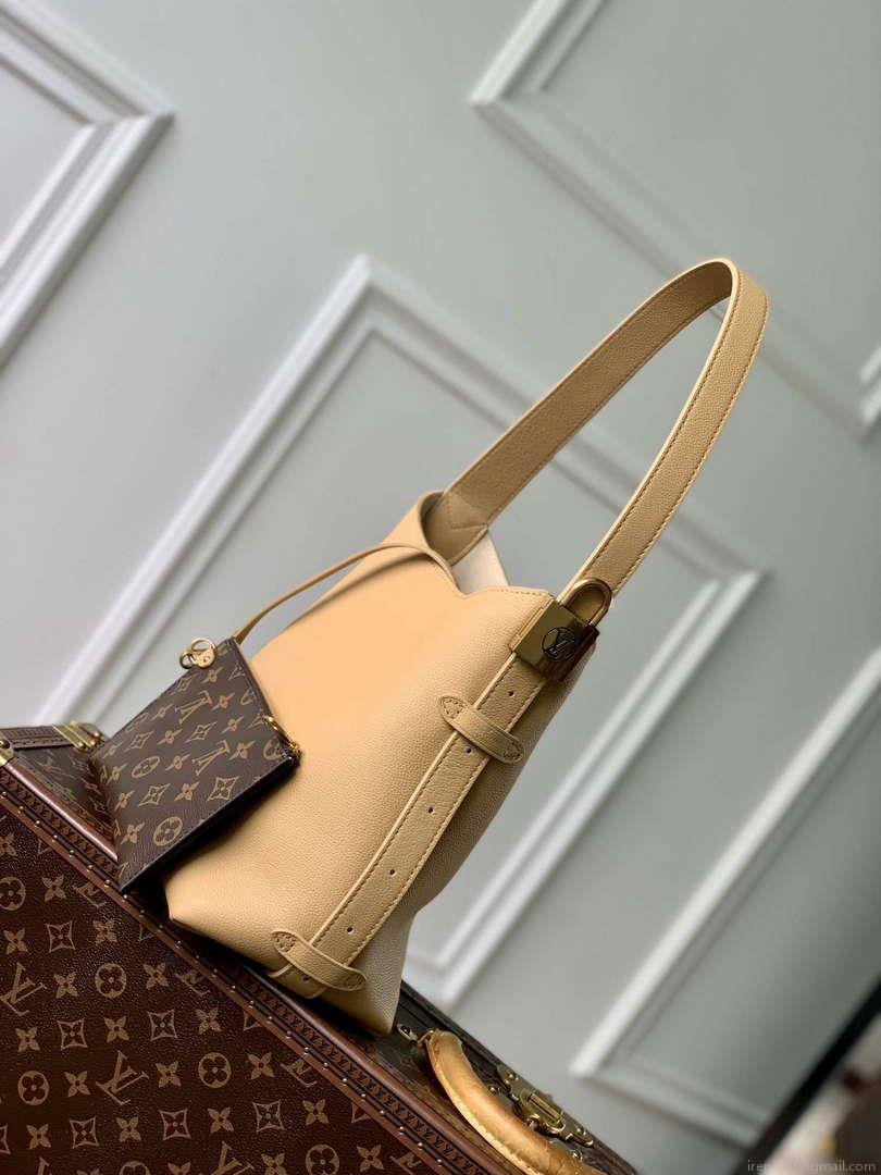 LV M25353 Louis Vuitton Low Key Hobo PM Bag Urban Yellow