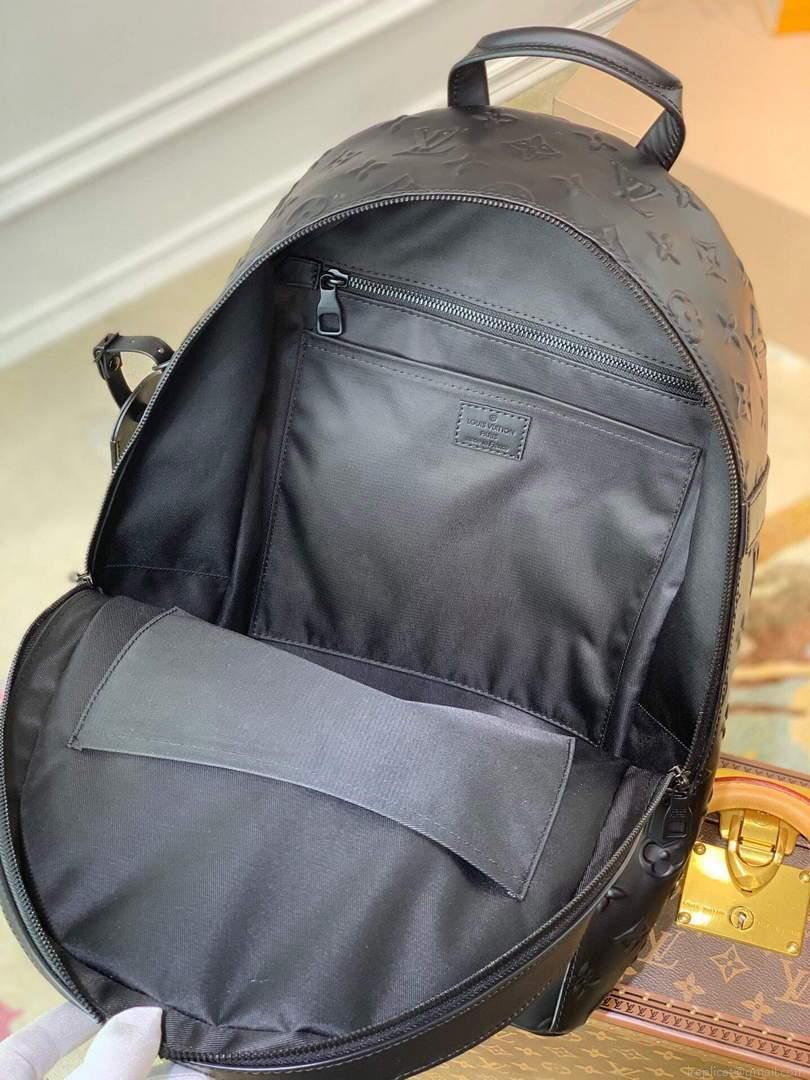 LV M57959 Louis Vuitton Armand Backpack Other Leathers Black