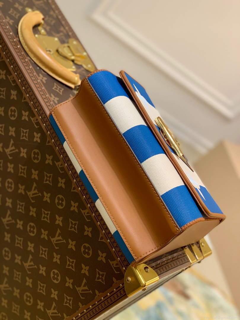 LV M57659 Louis Vuitton M57722 twist MM Other Leathers Shoulder Bag Blue
