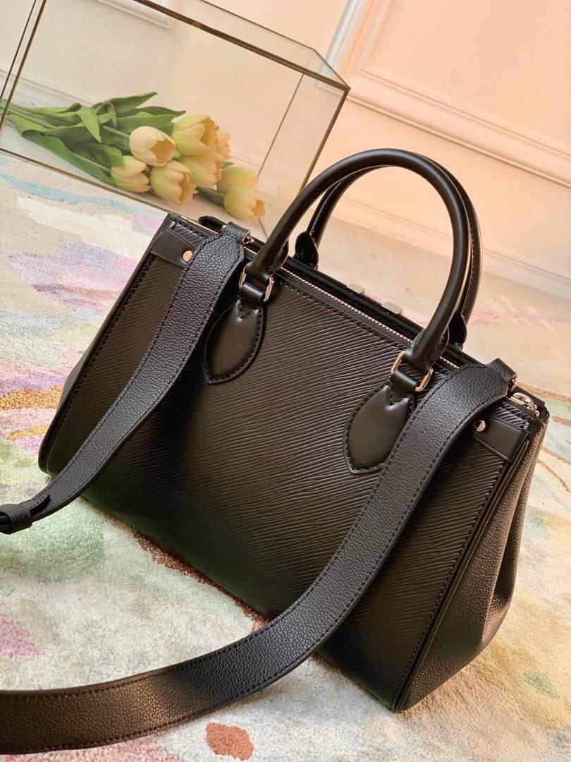 LV M57680 Louis Vuitton Grenelle Tote PM M57681 Black