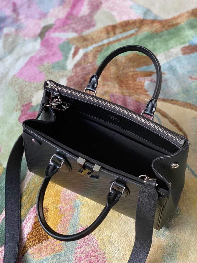 LV M57680 Louis Vuitton Grenelle Tote PM M57681 Black