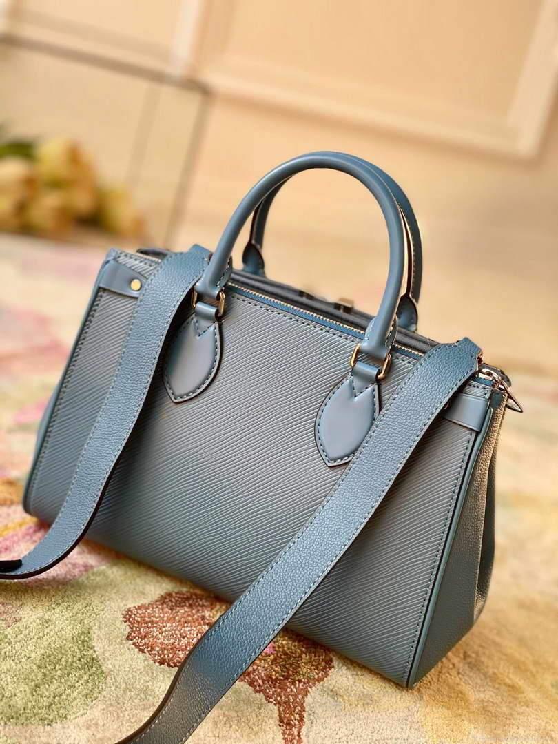 LV M57681 Louis Vuitton Grenelle Tote PM M57680 Blue