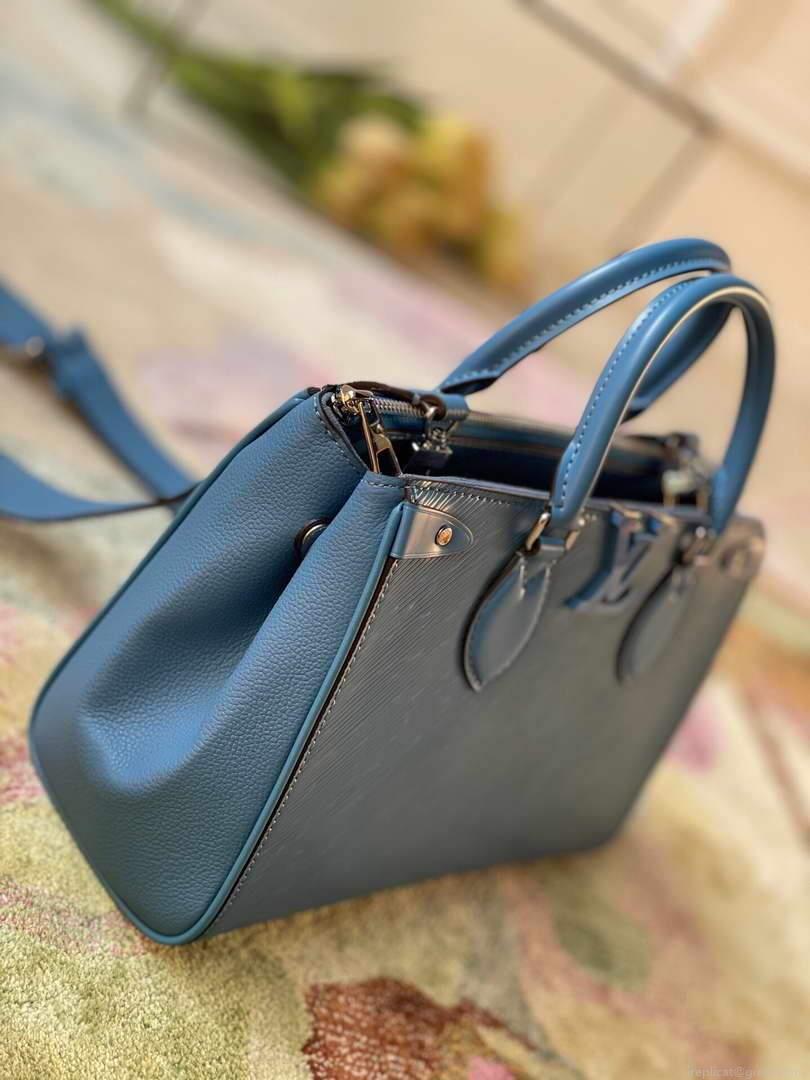 LV M57681 Louis Vuitton Grenelle Tote PM M57680 Blue