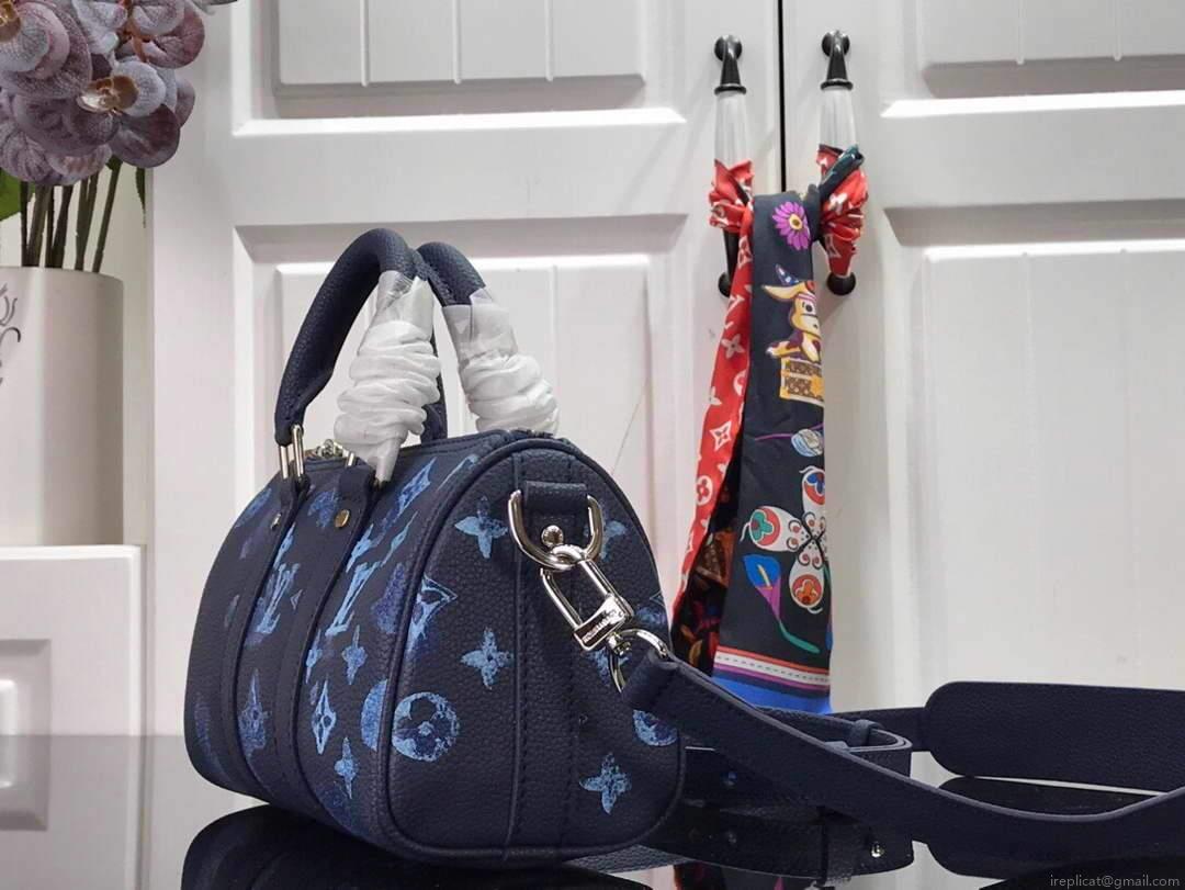LV M57844 Louis Vuitton Keepall XS Bag Ink Watercolor