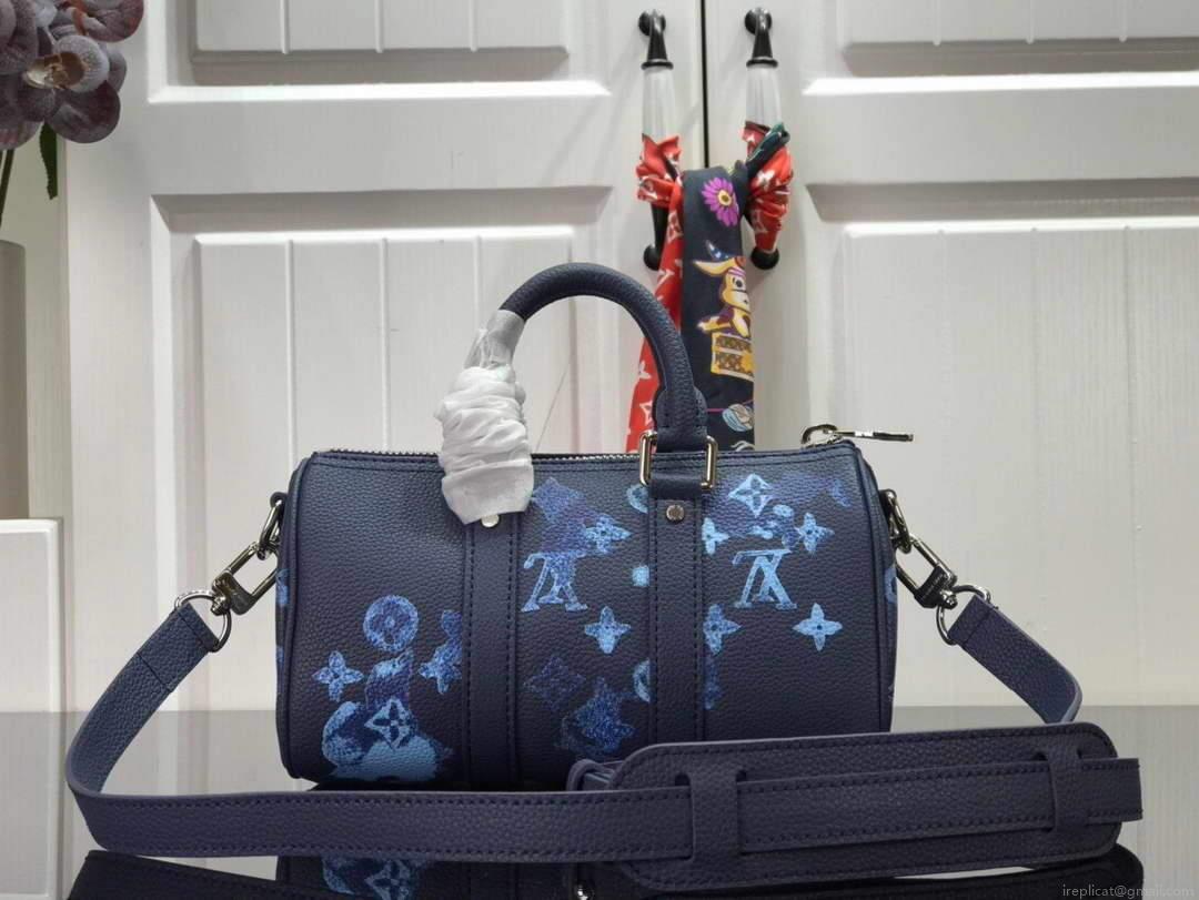 LV M57844 Louis Vuitton Keepall XS Bag Ink Watercolor