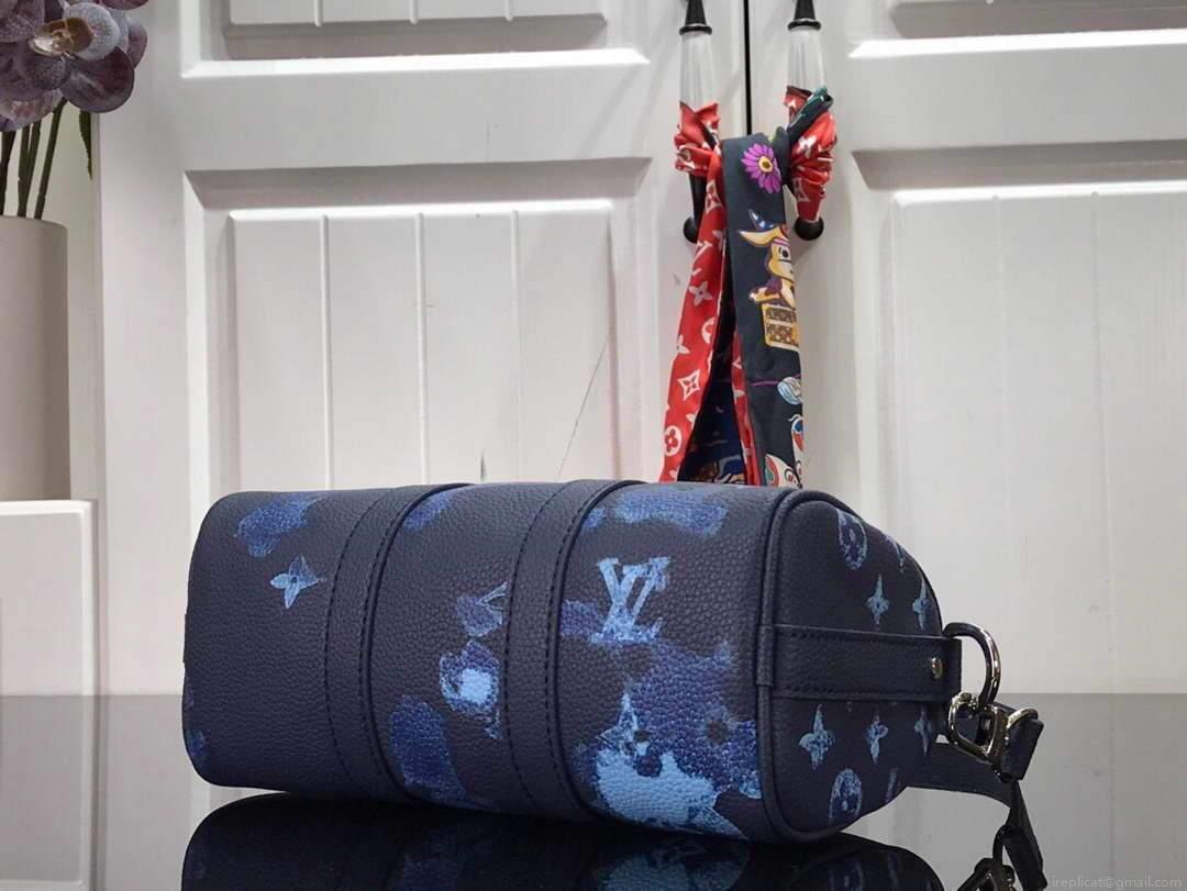 LV M57844 Louis Vuitton Keepall XS Bag Ink Watercolor