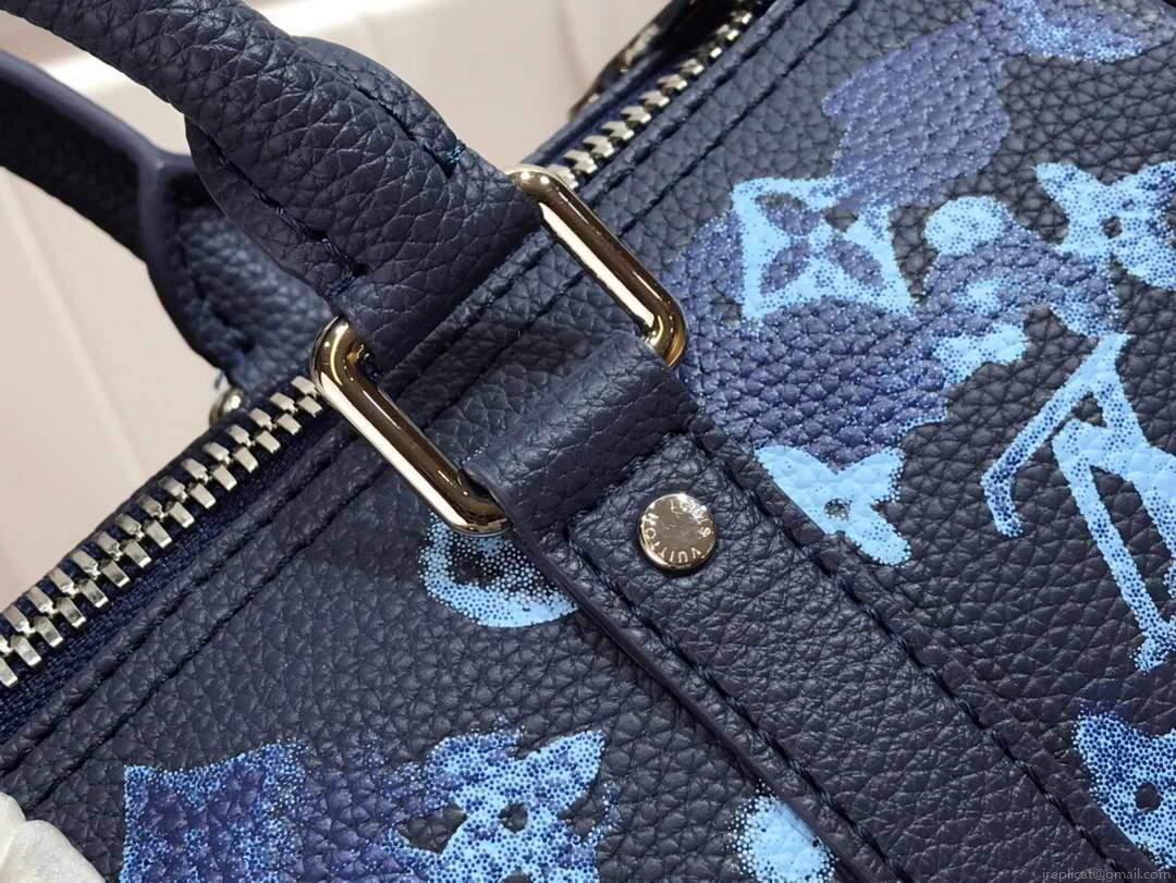 LV M57844 Louis Vuitton Keepall XS Bag Ink Watercolor