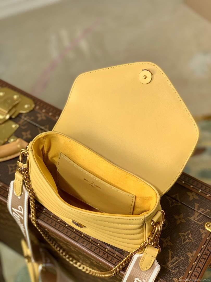 LV M57942 Louis Vuitton New Wave Multi Pochette Bag M56468 Yellow