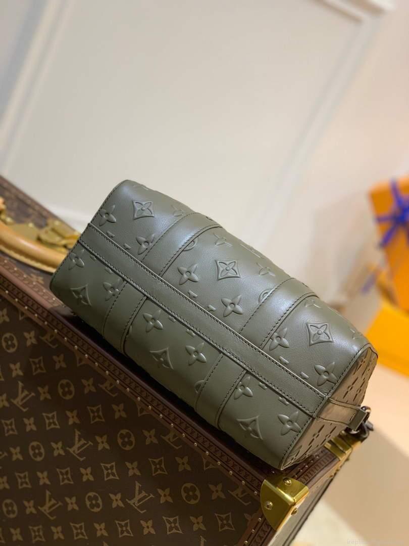 LV M57955 Louis Vuitton City Keepall Bag Green