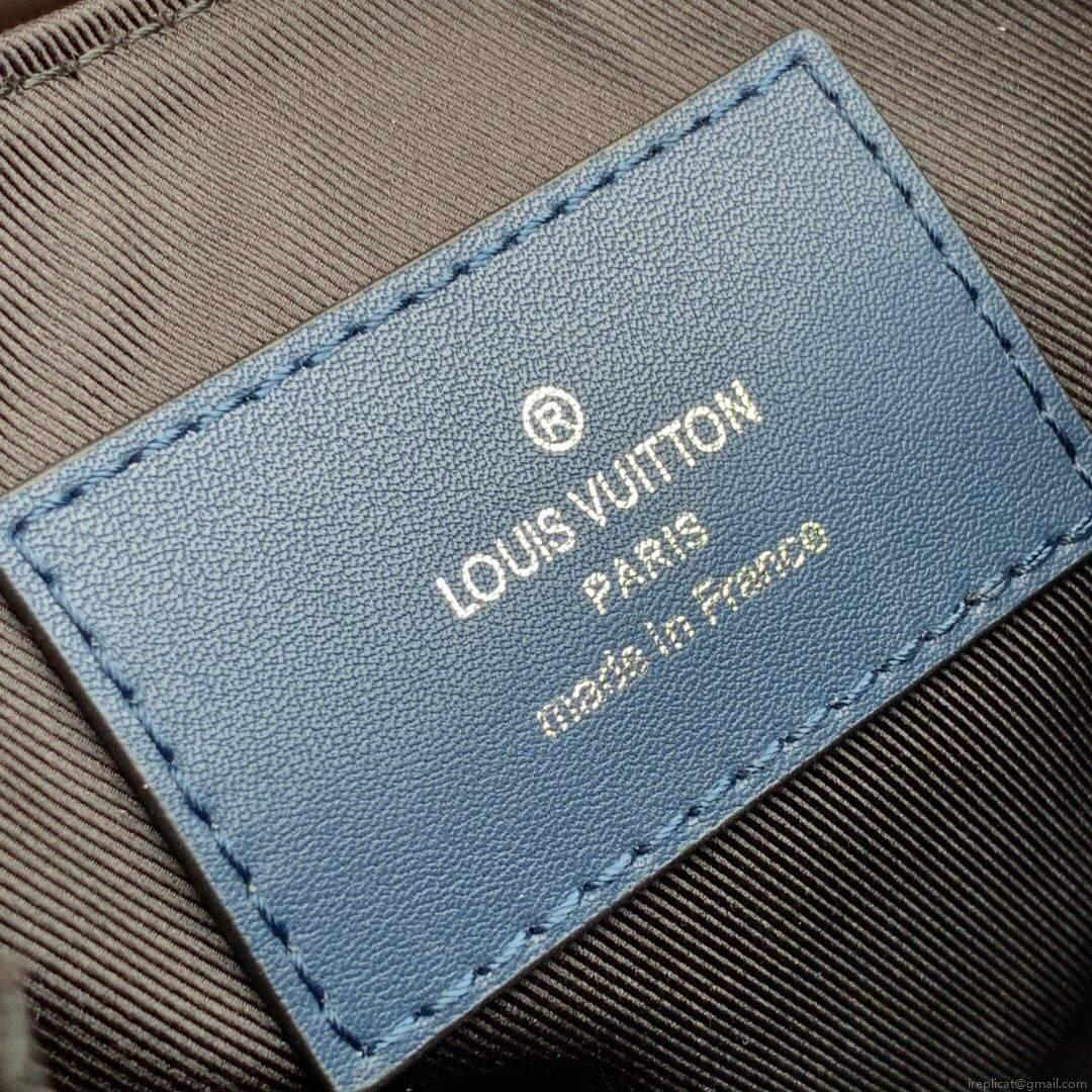 LV M58493 Louis Vuitton Christopher XS Bag Blue M58495