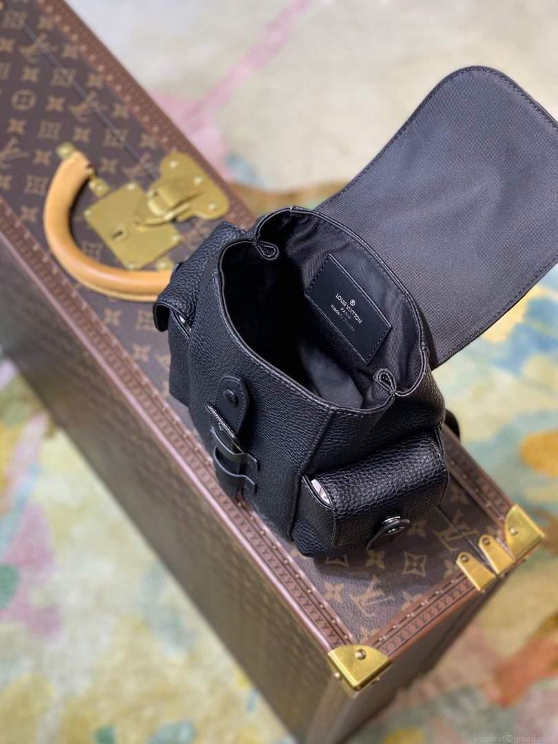 LV M58495 Louis Vuitton Christopher XS Bag Black M58493