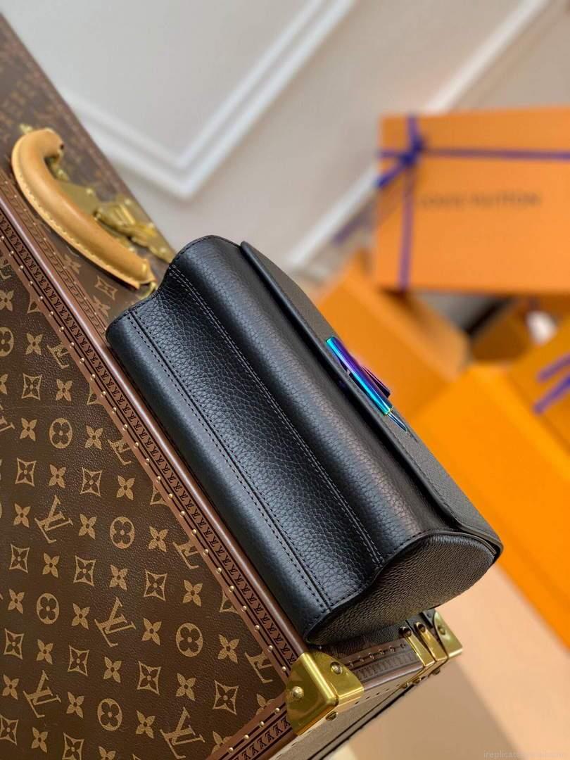 LV M58597 Louis Vuitton Twist Medium Bag Black