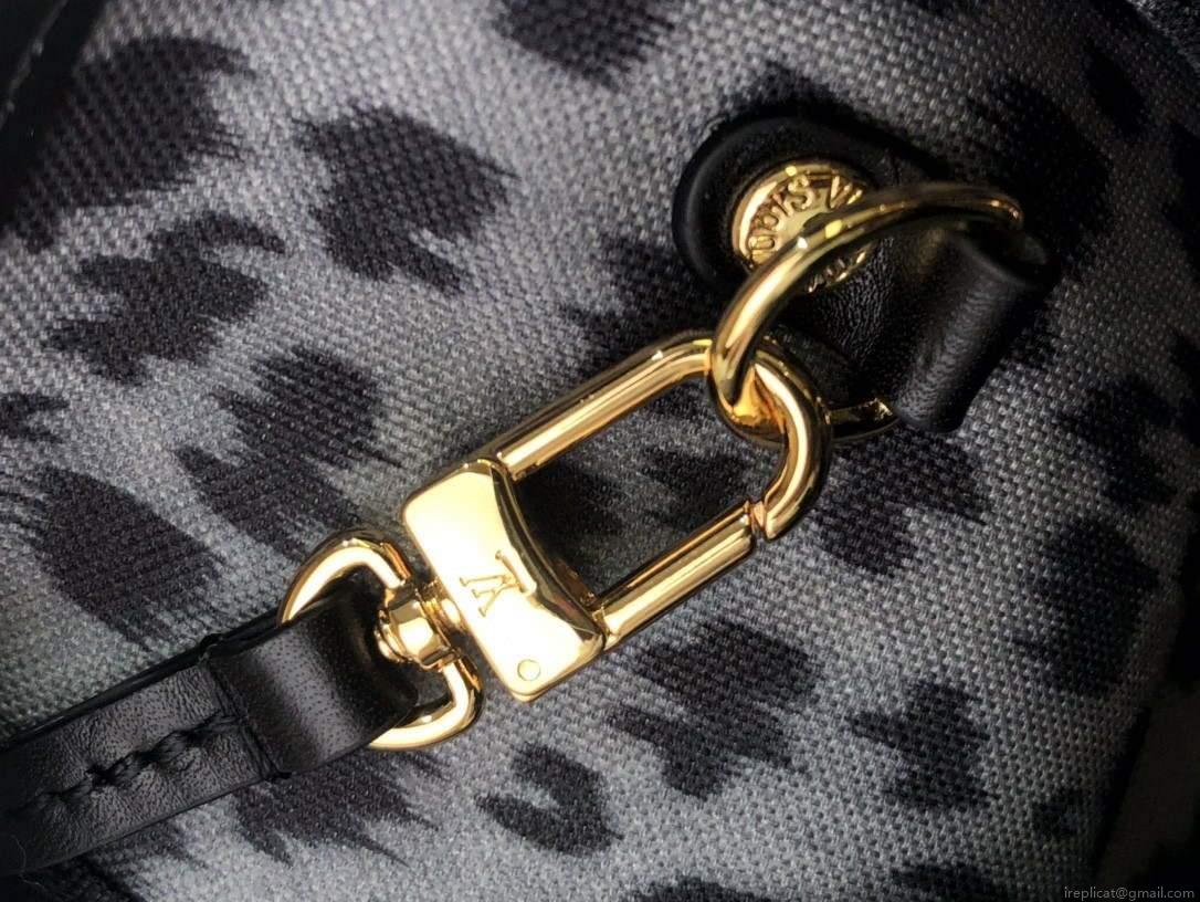 LV M45818 Louis Vuitton Neverfull MM Monogram Bag M45819 Black