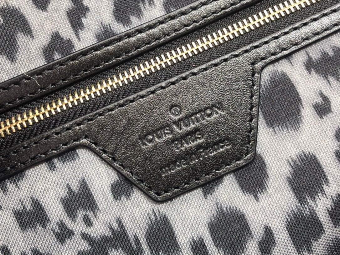 LV M45818 Louis Vuitton Neverfull MM Monogram Bag M45819 Black