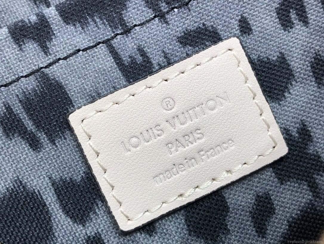 LV M45819 Louis Vuitton Neverfull MM Monogram Bag M45818 Creme
