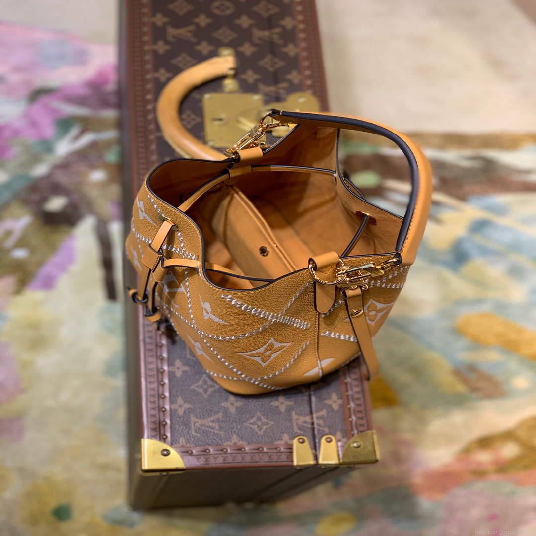 LV M46023 Louis Vuitton NÉONOÉ BB Bucket Bag Brown