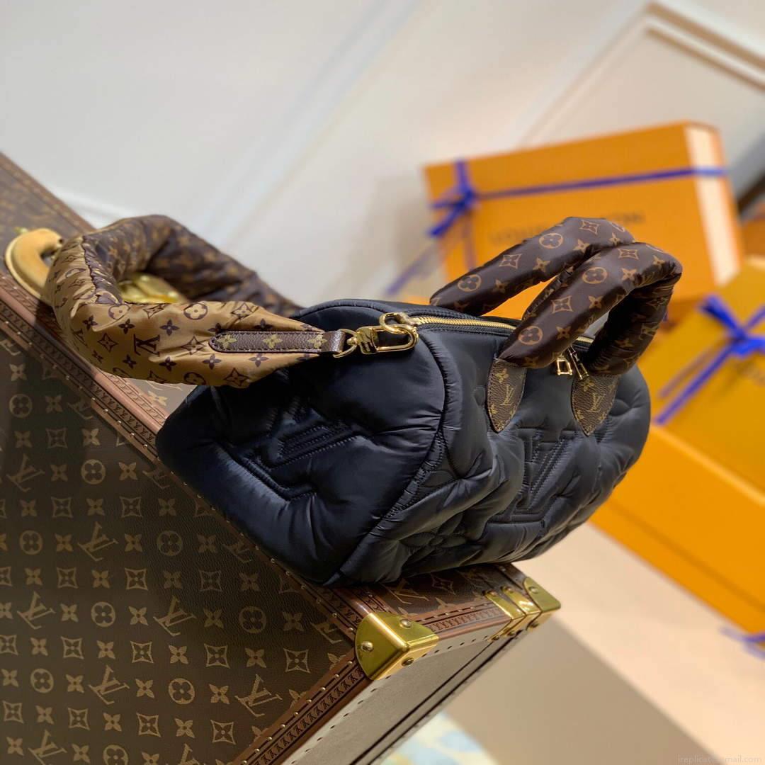 LV M59008 Louis Vuitton Speedy Bandouliere 25 Bag M59009 Black