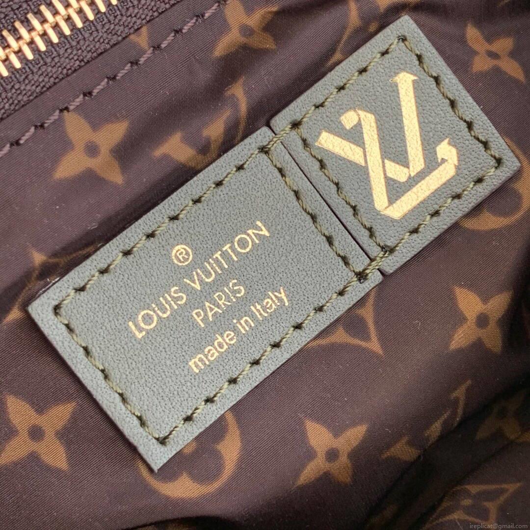 LV M59009 Louis Vuitton Speedy Bandouliere 25 Bag M59008 Khaki Green