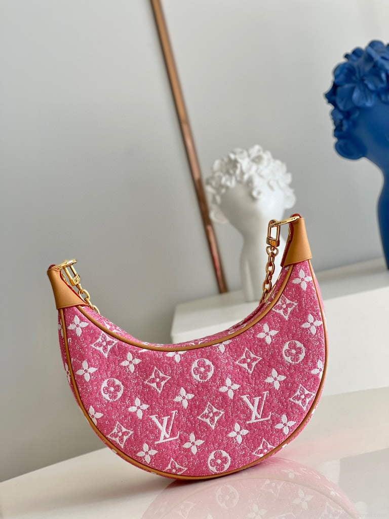 LV M81166 Louis Vuitton Loop Bag Pink