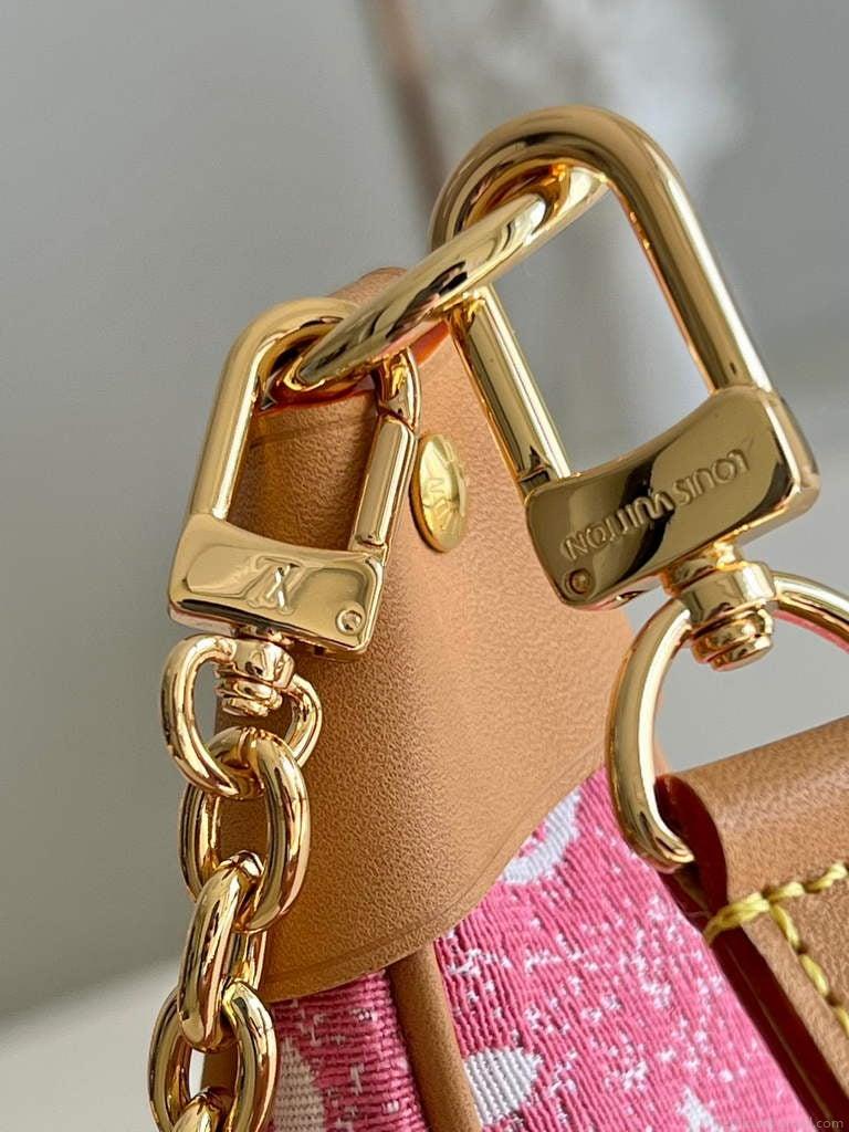 LV M81166 Louis Vuitton Loop Bag Pink