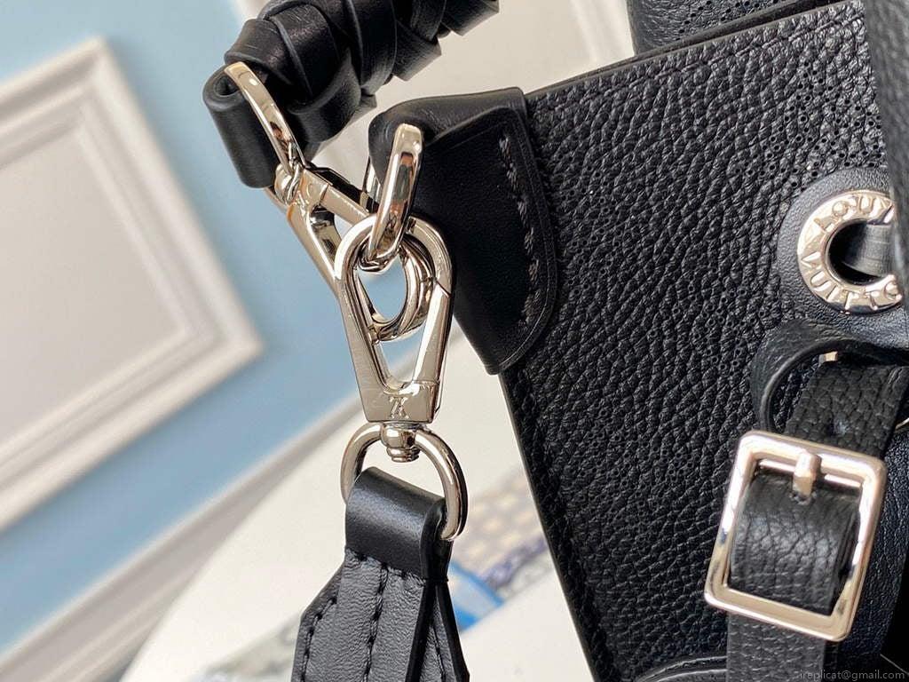 Louis Vuitton M55800 LV M55800 Muria M55799 Mahina Leather Black