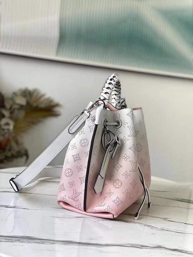 LV M58483 Louis Vuitton M58788 Muria M57853 Mahina Leather Pink