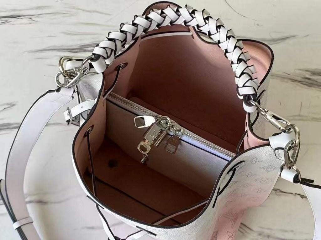 LV M58483 Louis Vuitton M58788 Muria M57853 Mahina Leather Pink