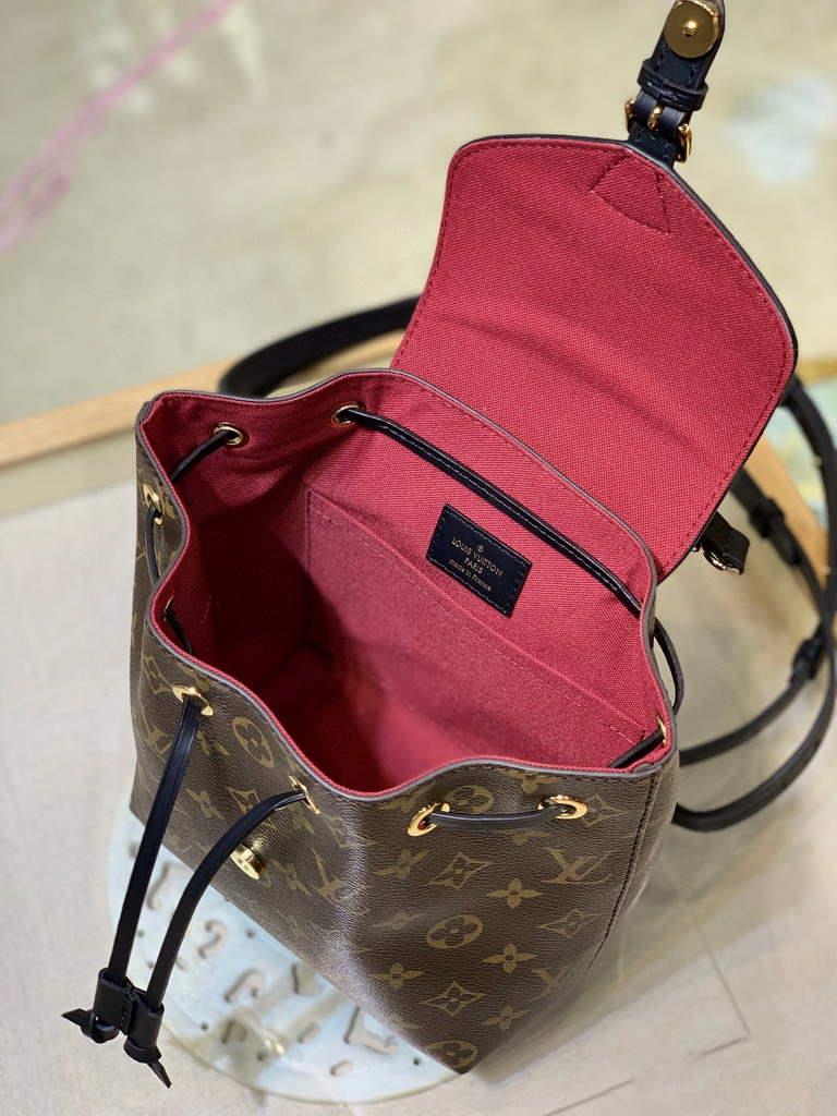 Louis Vuitton M45516 LV M45502 Montsouris BB monogram Black