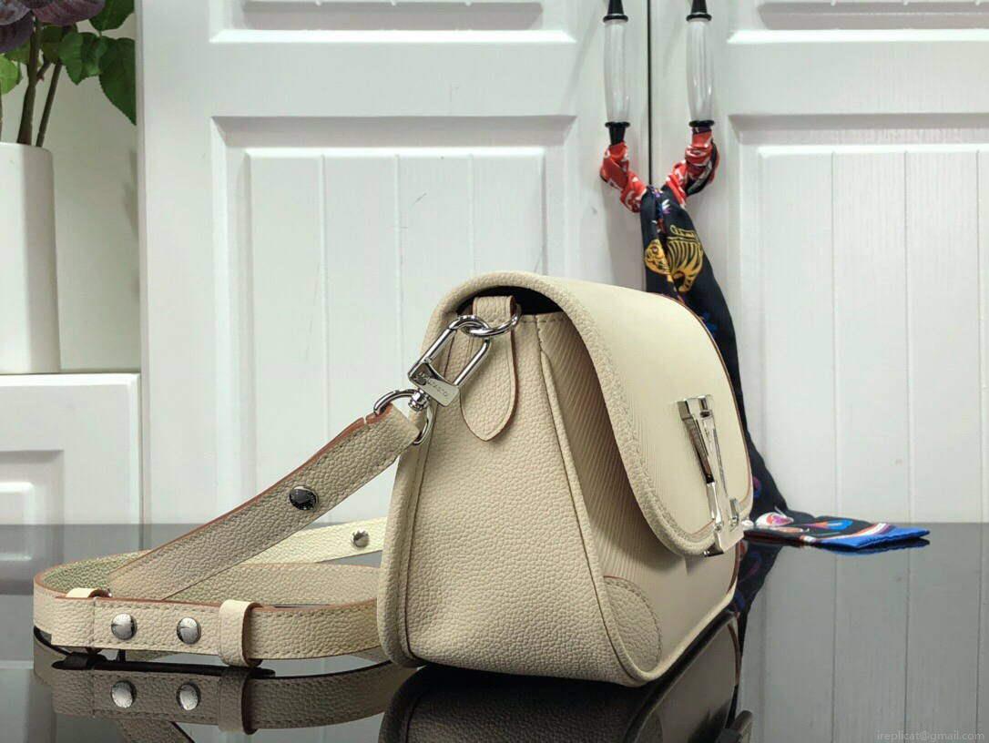 LV M59457 Louis Vuitton Buci Crossbody Bag M59386 Quartz White