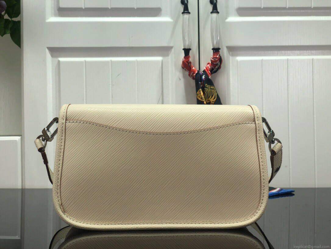 LV M59457 Louis Vuitton Buci Crossbody Bag M59386 Quartz White