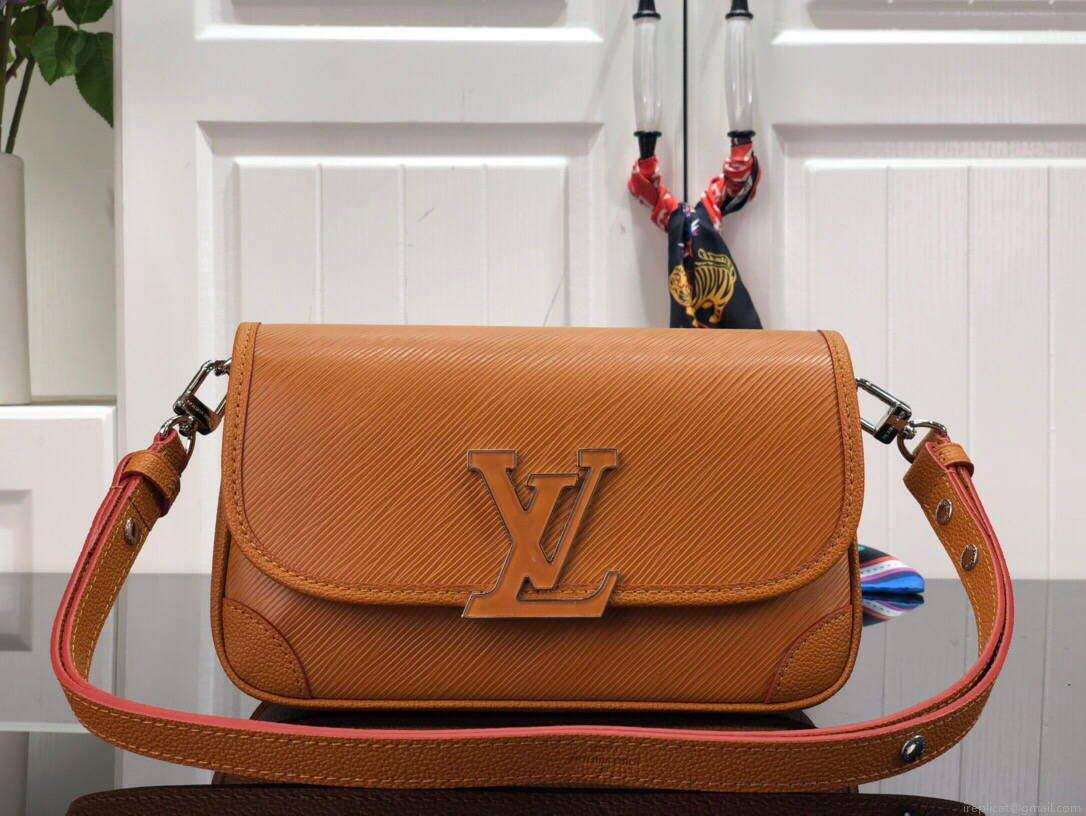 LV M59459 Louis Vuitton Buci Crossbody Bag M59460 Gold Miel Brown