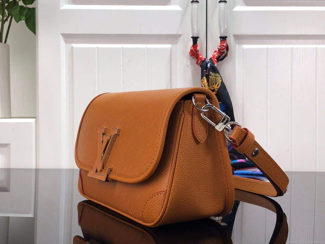 LV M59459 Louis Vuitton Buci Crossbody Bag M59460 Gold Miel Brown