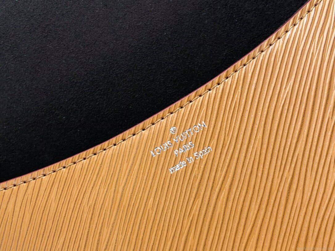 LV M59459 Louis Vuitton Buci Crossbody Bag M59460 Gold Miel Brown