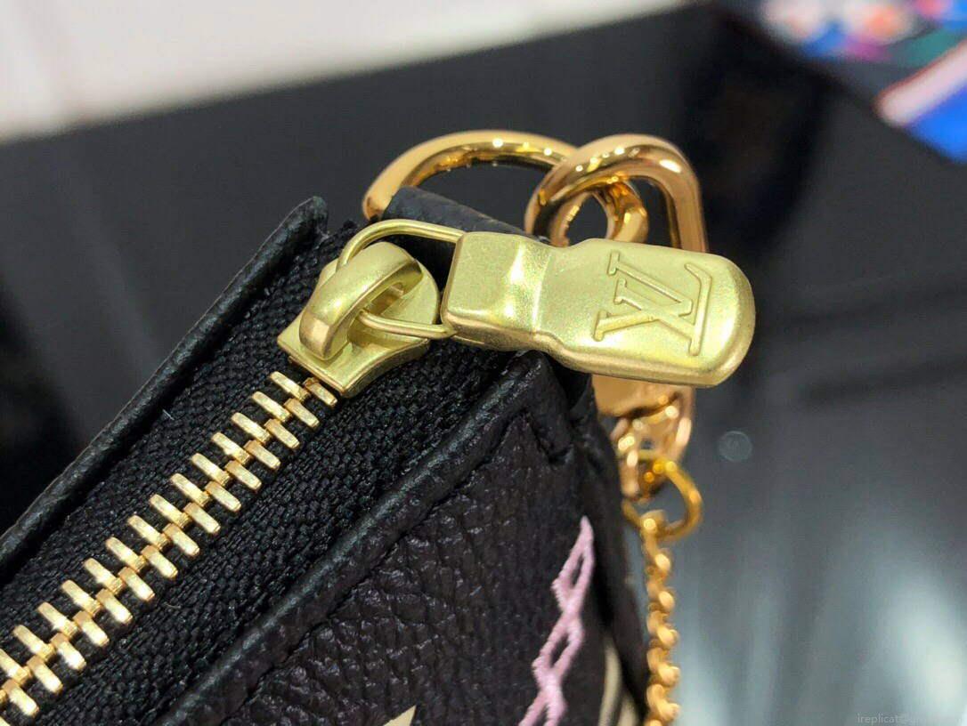 LV M81140 Louis Vuitton Mini Pochette Accessoires Bag Black