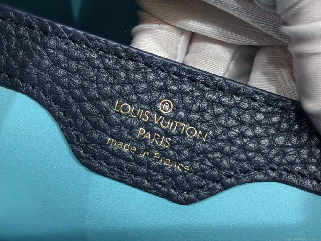 LV M59269 Louis Vuitton Capucines BB Handbag Blue