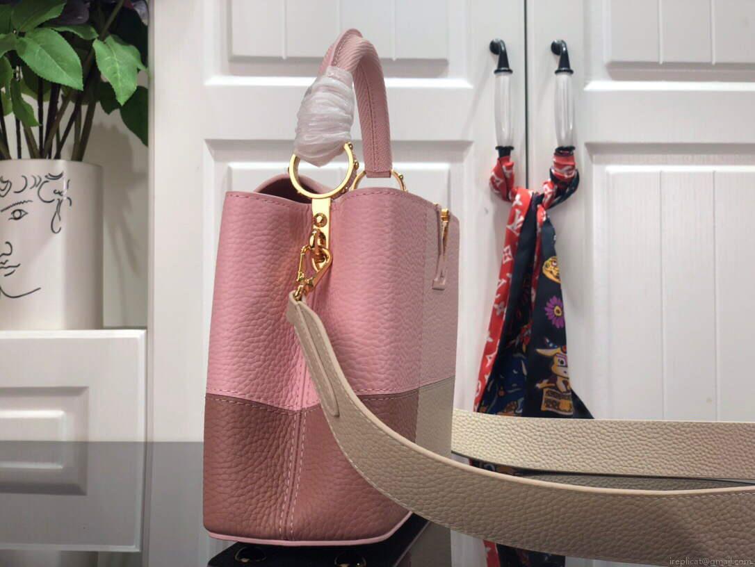 LV M59269 Louis Vuitton Capucines BB Handbag Rose