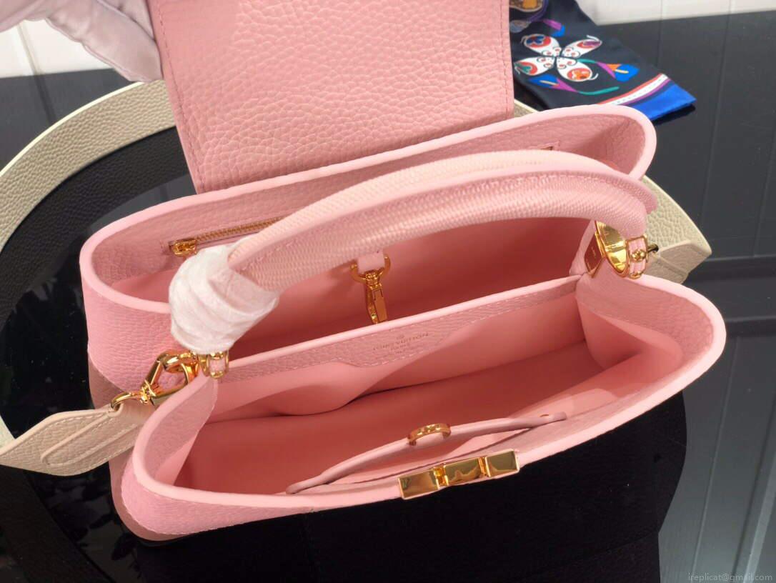 LV M59269 Louis Vuitton Capucines BB Handbag Rose