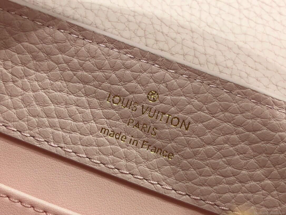 LV M59268 Louis Vuitton Capucines Mini Handbag M59269 Rose