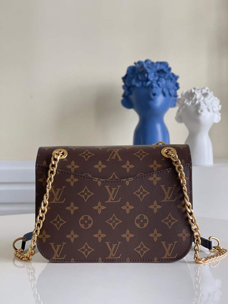 Louis Vuitton M45592 Passy Monogram LV M57888 in Brown