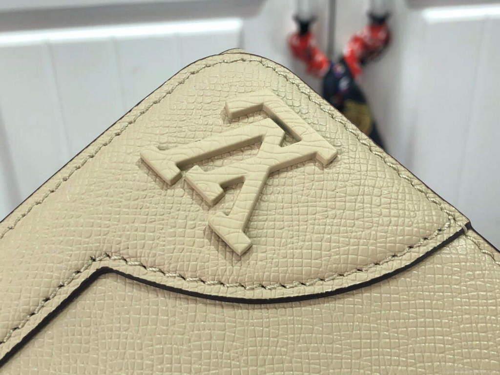LV M30813 Louis Vuitton New Flap Messenger Beige